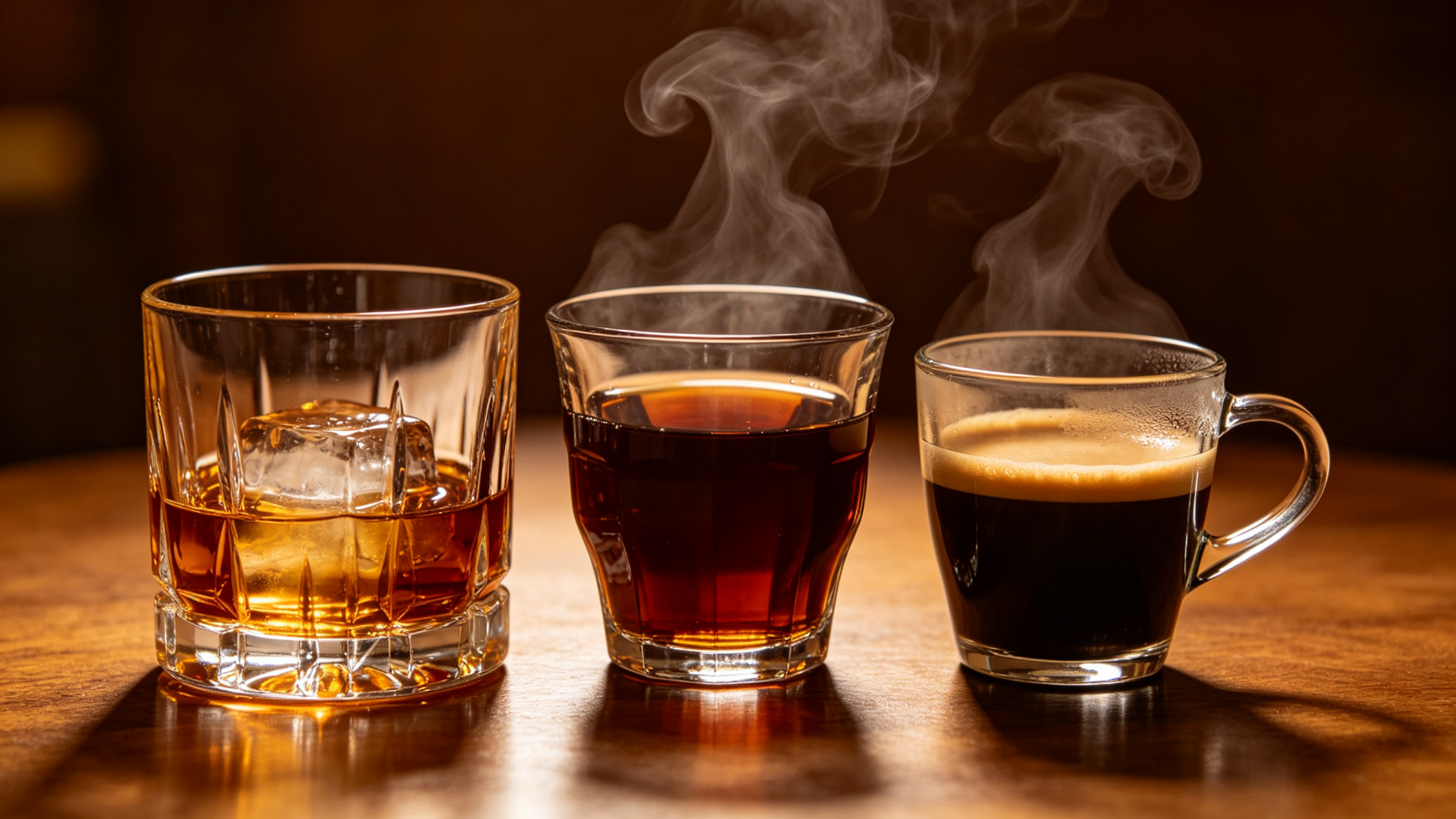 愛情是一杯烈酒、濃茶與咖啡